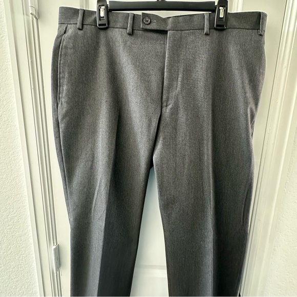 Lauren Ralph Lauren Mens Gray Dress Pants 38X30 Polyester/Rayon - Picture 12 of 14